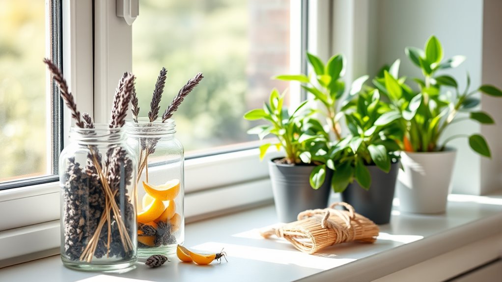 use natural pest deterrents