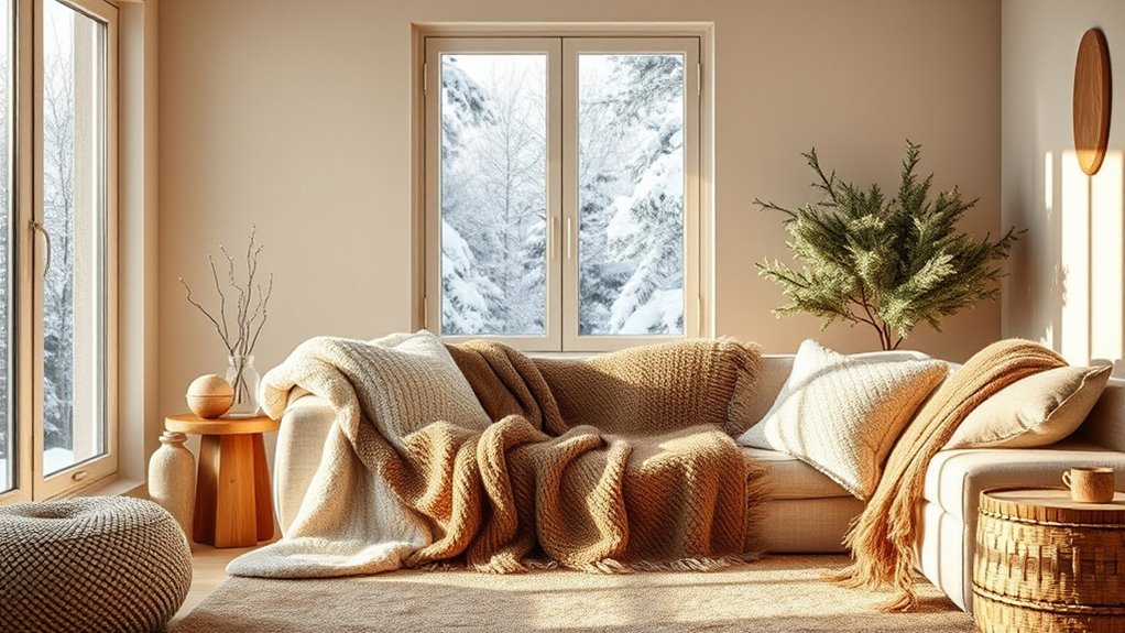 warm calming neutral tones