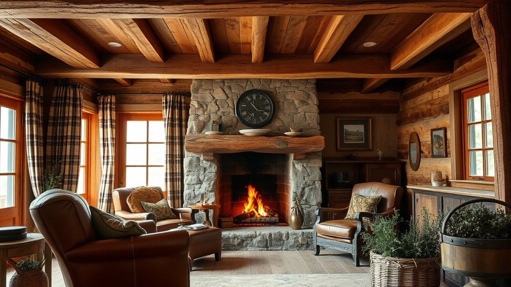 warm natural cozy authentic