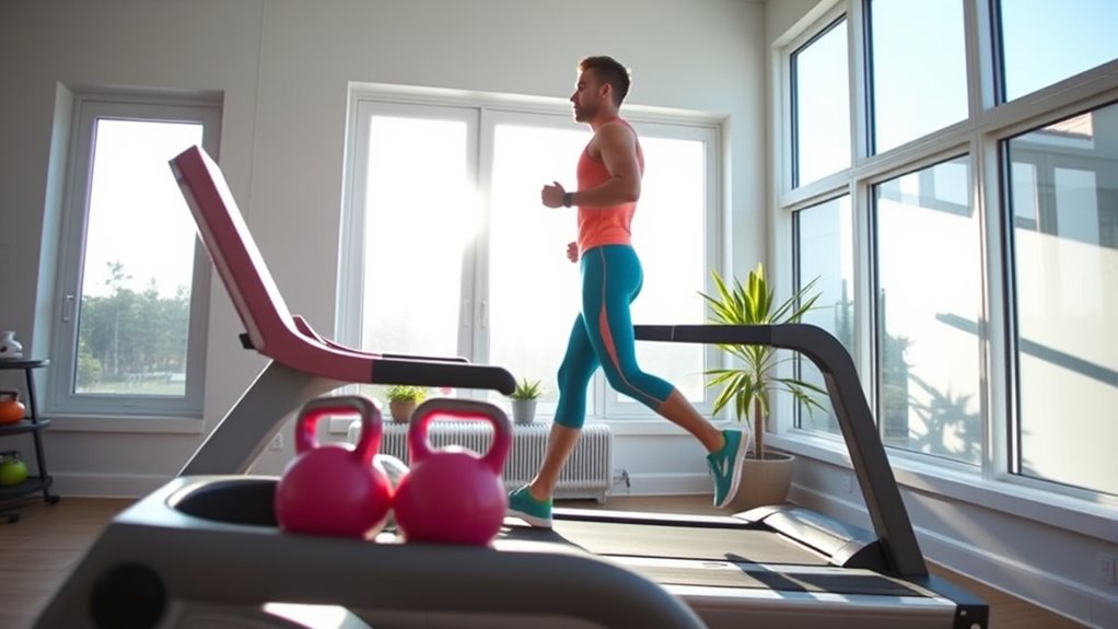 warm up with light cardio