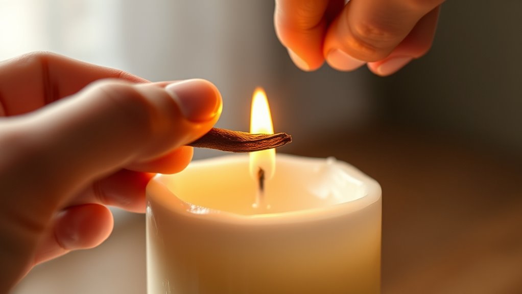 wick length influences burn