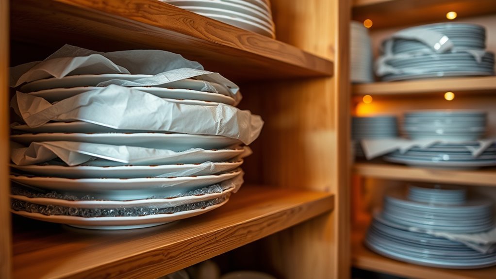 wrap cushion stack securely