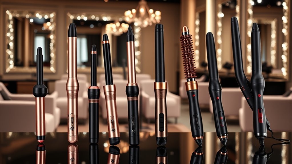 high end curling tool features