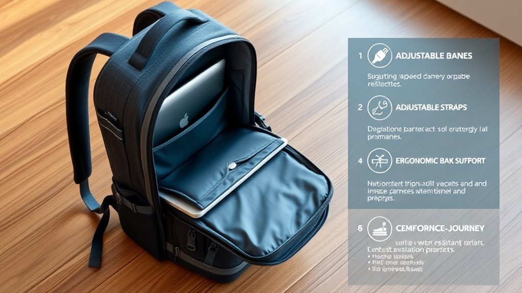 laptop compartment travel considerations
