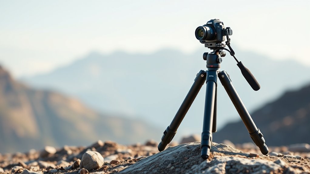 lightweight adjustable stable tripod