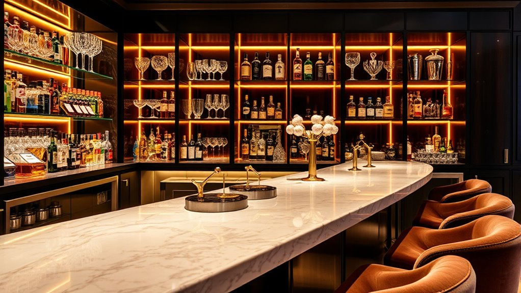 luxurious home bar ideas