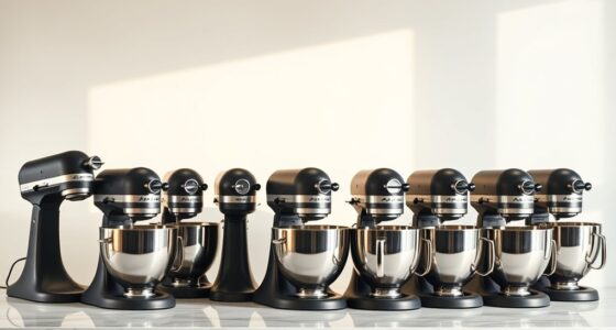 luxury baking mixer collection