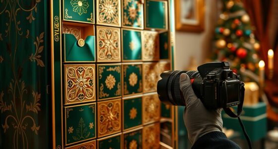 luxury beauty holiday countdown