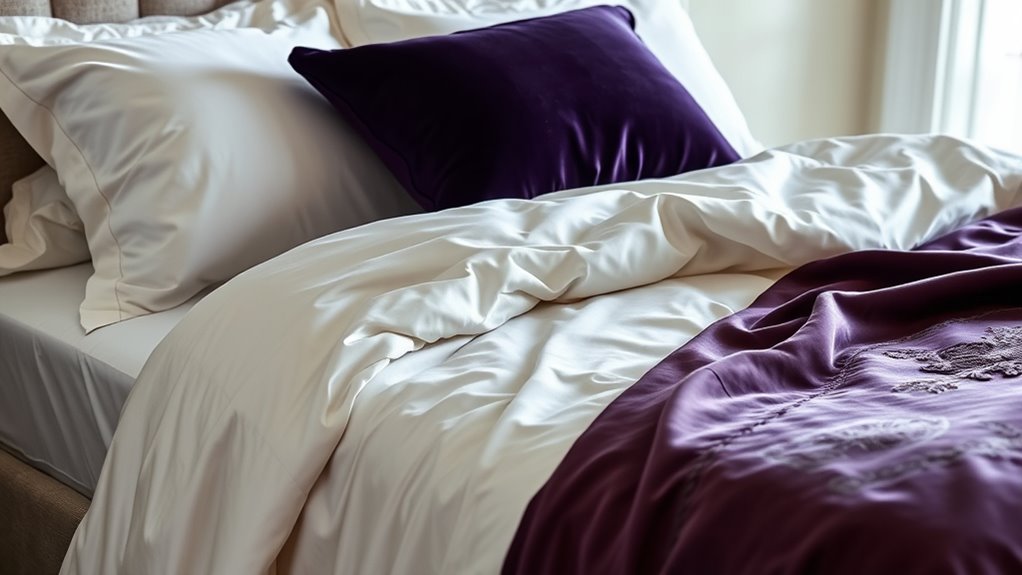 luxury bedding for better sleep