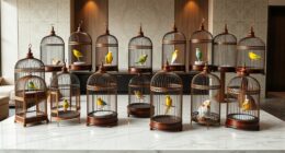 luxury bird cages selection