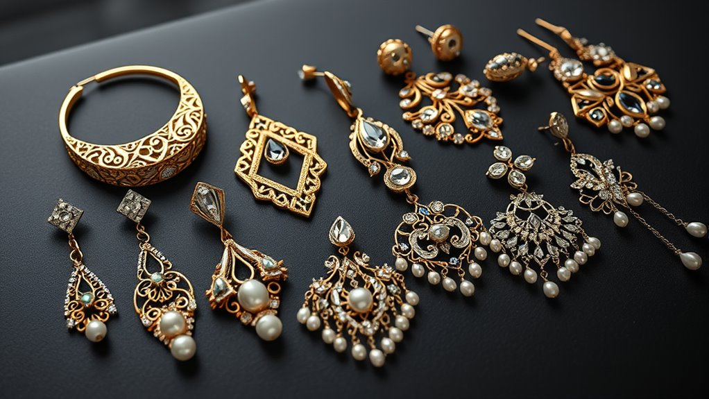 luxury bold earring collections