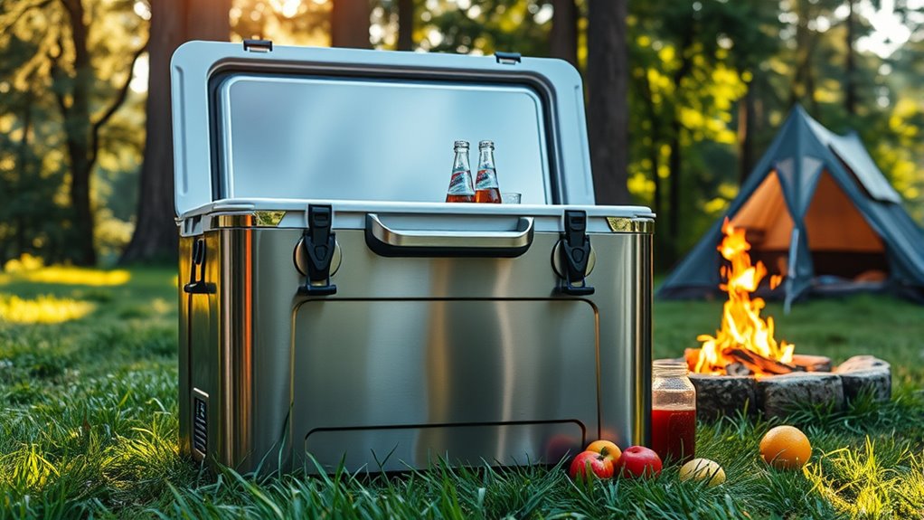 luxury camping cooler options