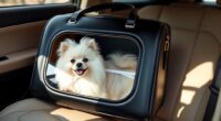 luxury dog travel carriers