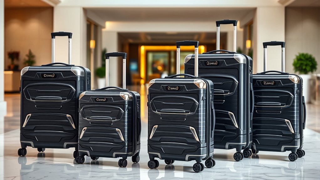 luxury durable travel sets