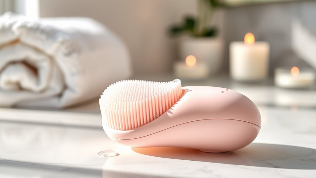 luxury facial cleansing brushes