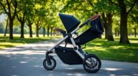 luxury high performance jogging strollers