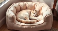 luxury orthopedic cat beds