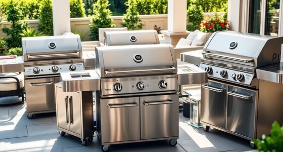 luxury tailgating grills