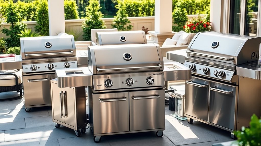 luxury tailgating grills