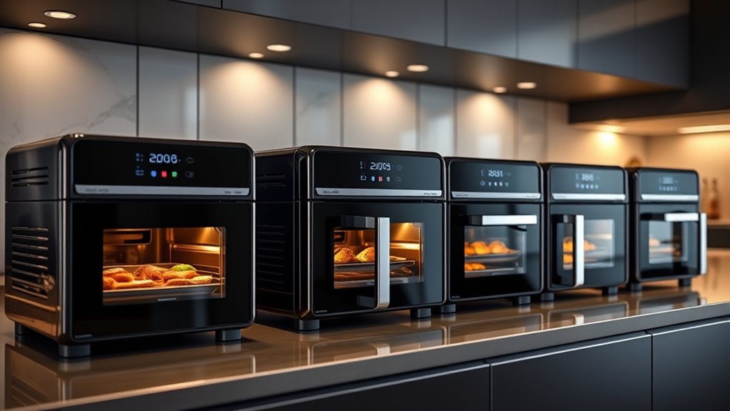 luxury toaster oven air fryers