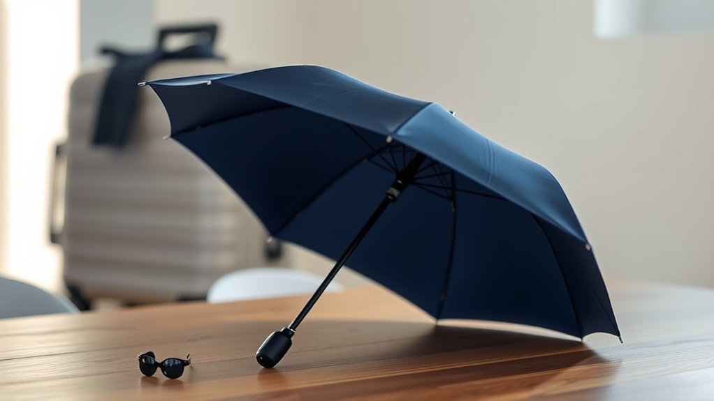 portable wind resistant protection