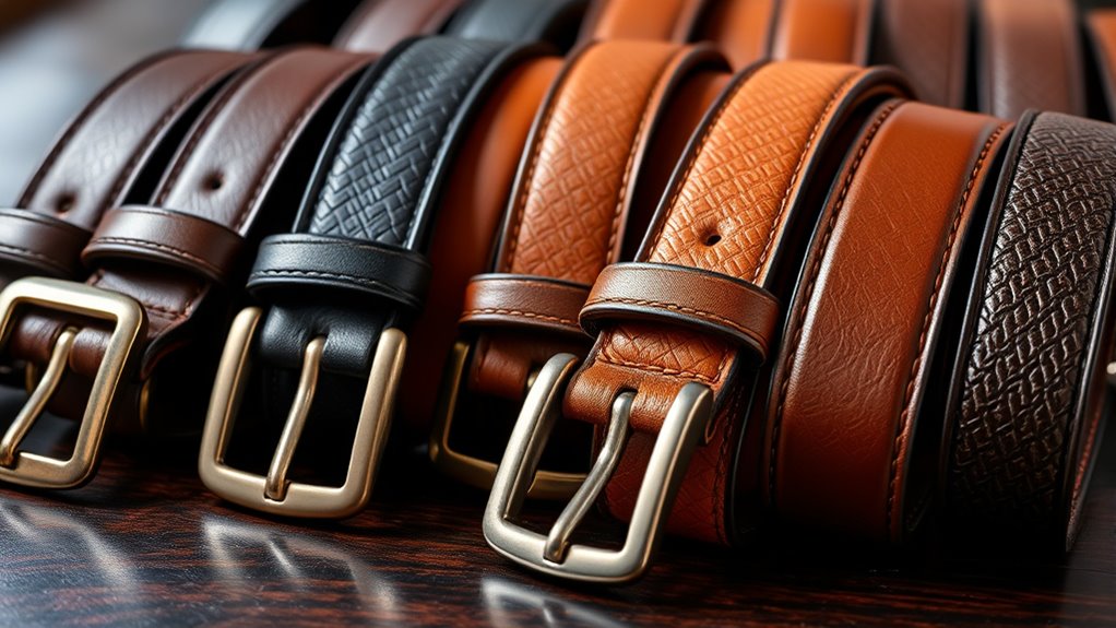 premium men s leather belts