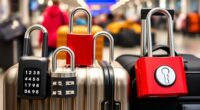 secure travel luggage locks