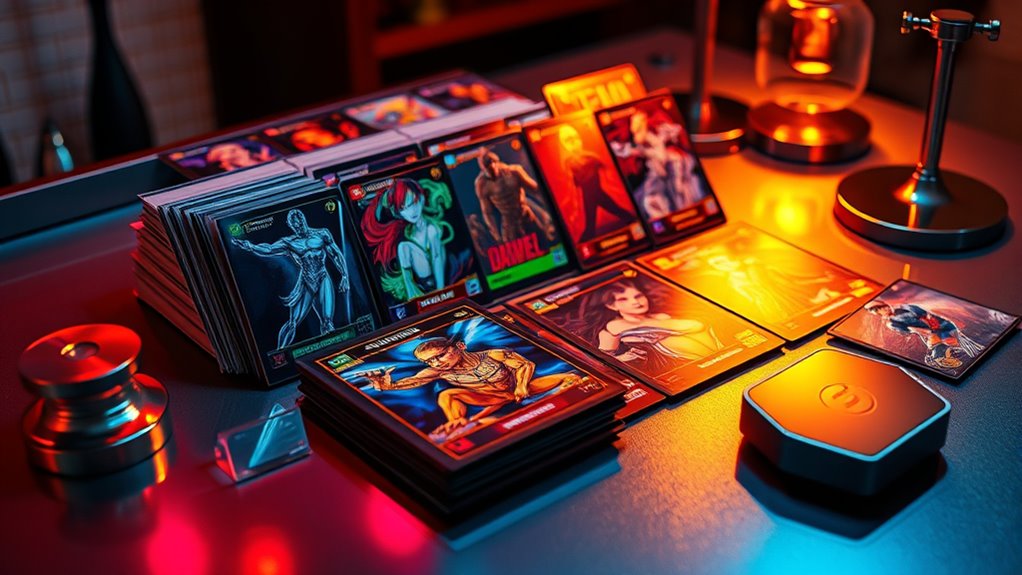 selecting valuable authentic flexible cards