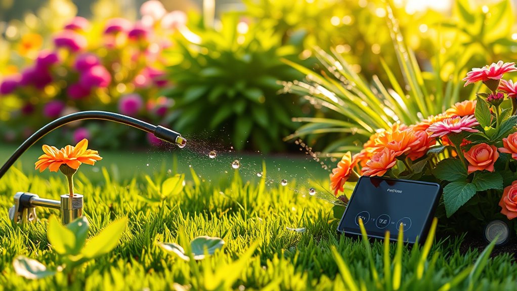 smart irrigation system features