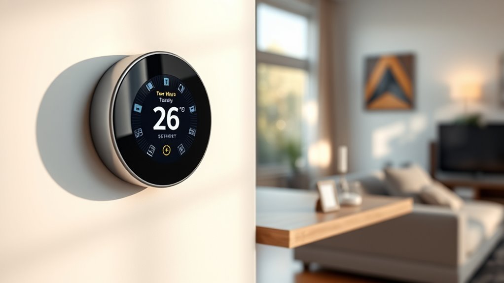 smart thermostats with sensors