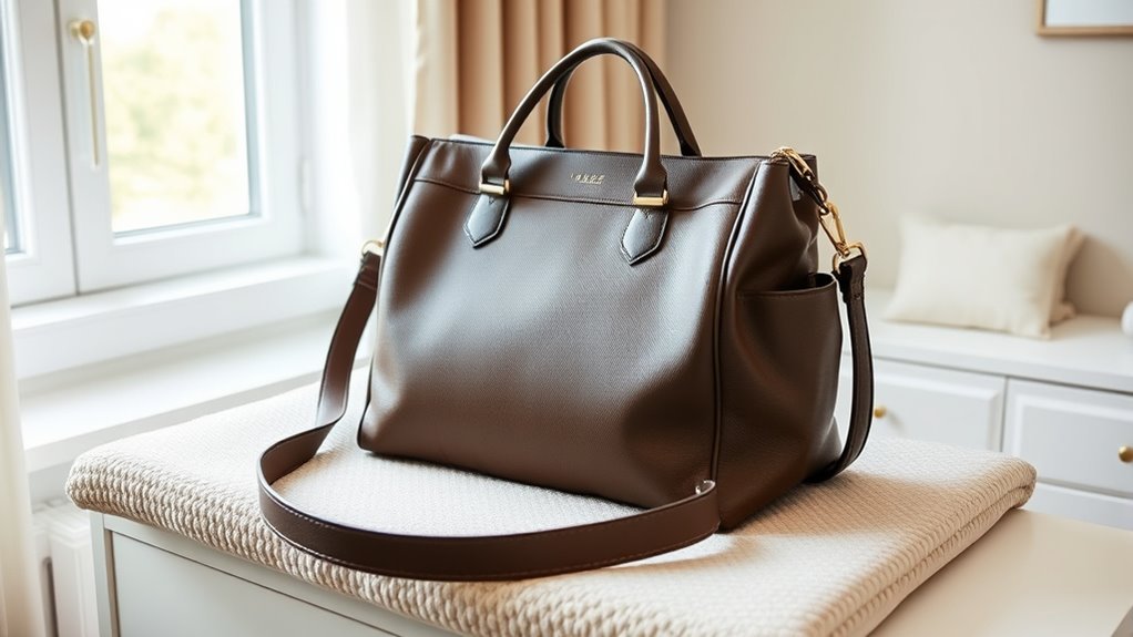 stylish functional diaper bags