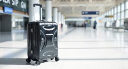 stylish usb enabled carry on
