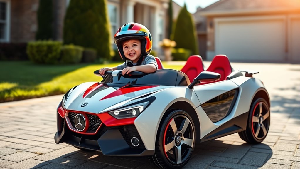 toddler ride on safety features