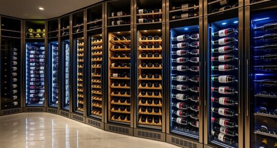 top luxury wine storage