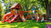 top outdoor kids playsets