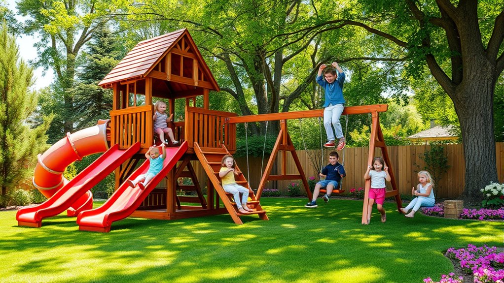 top outdoor kids playsets