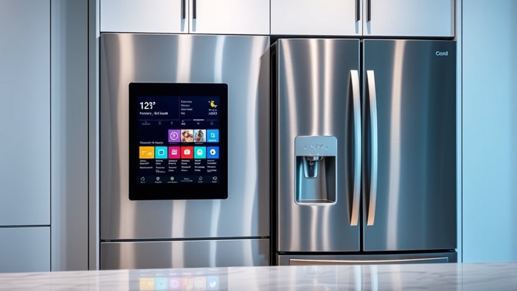 top touch screen smart refrigerators