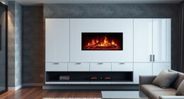 top ventless electric fireplaces