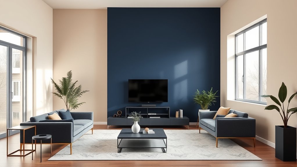 accent wall or full room