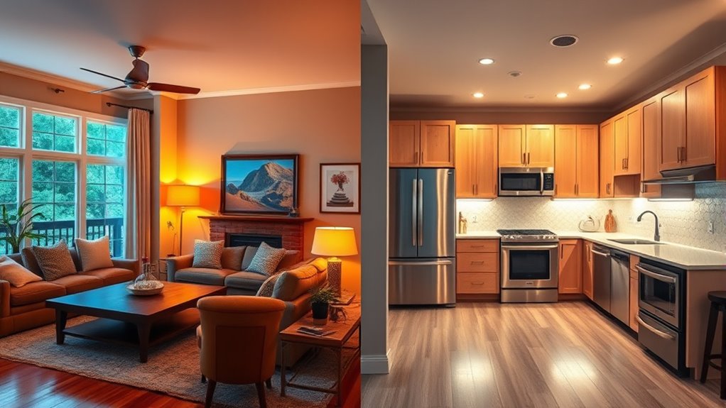 adjust lighting based on purpose