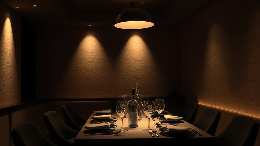 adjustable warm diffuse lighting