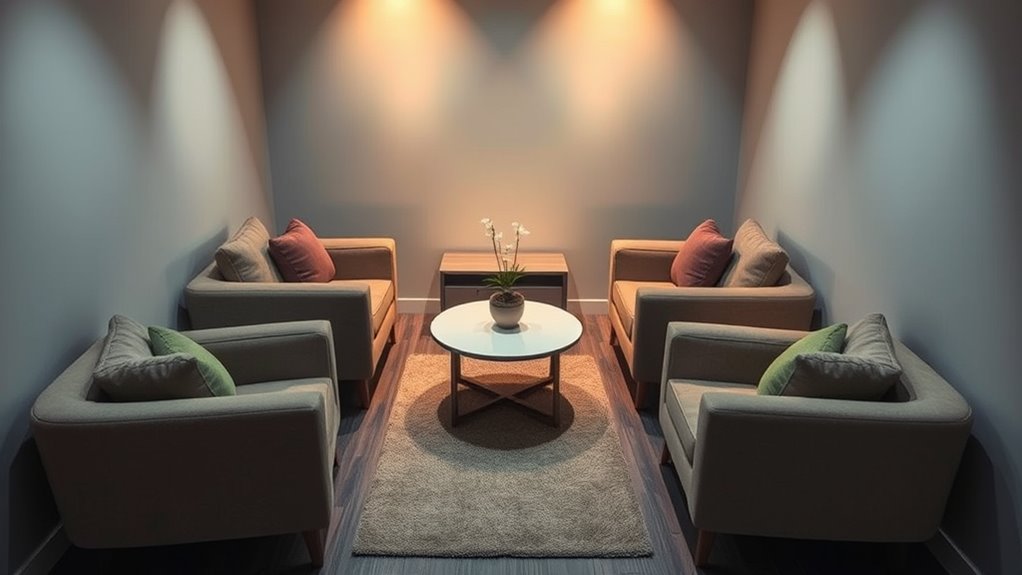 arrange seats for engaging comfort