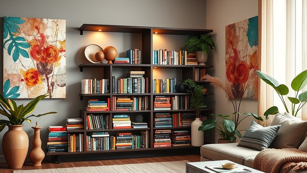 artistic book display ideas