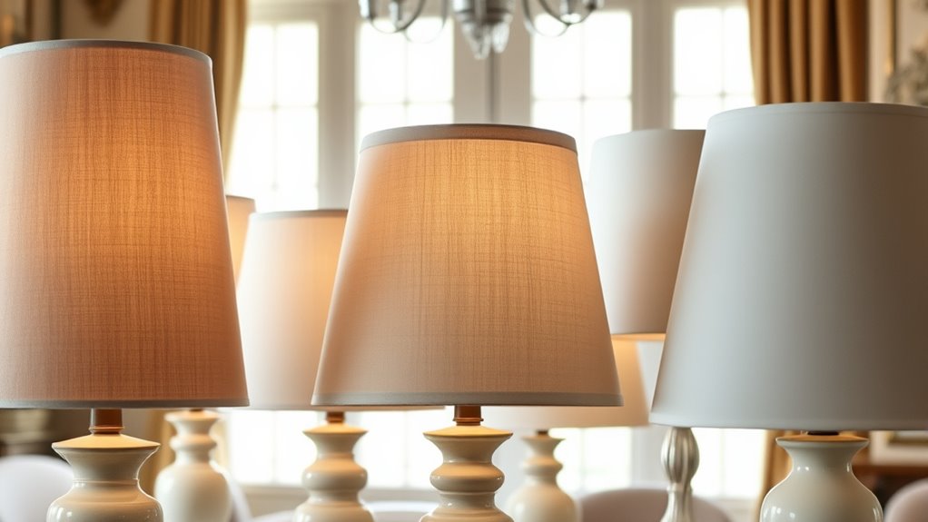 balance lamp size proportion