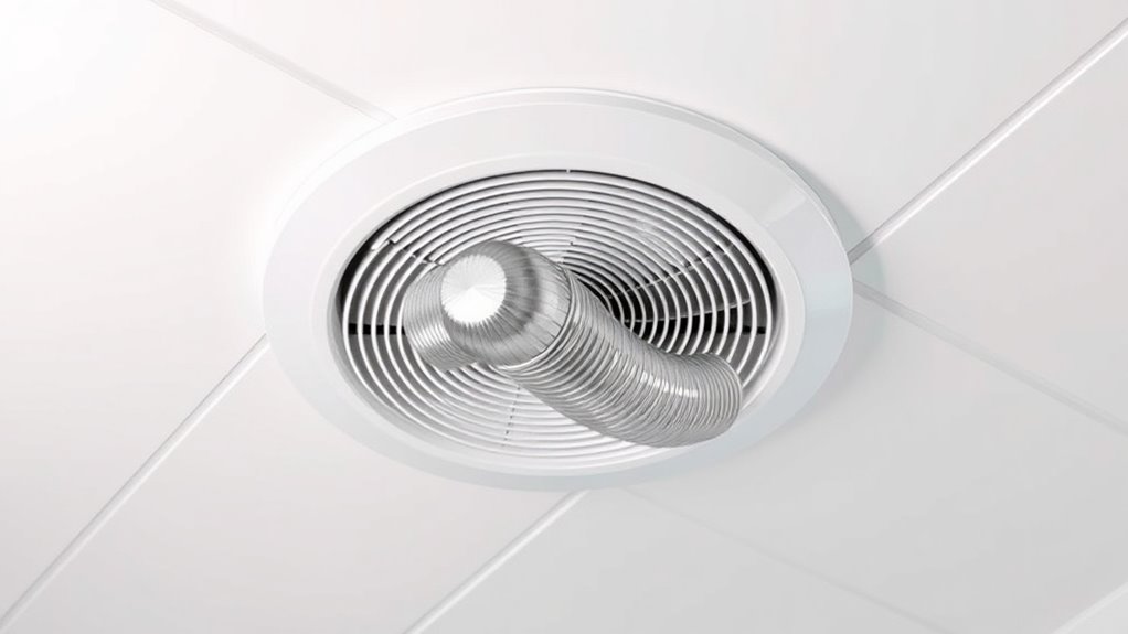 bathroom ventilation ducting sizing