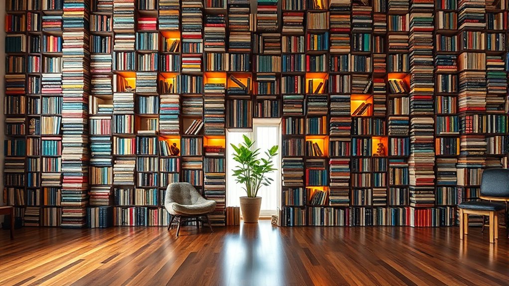 books create stylish partitions