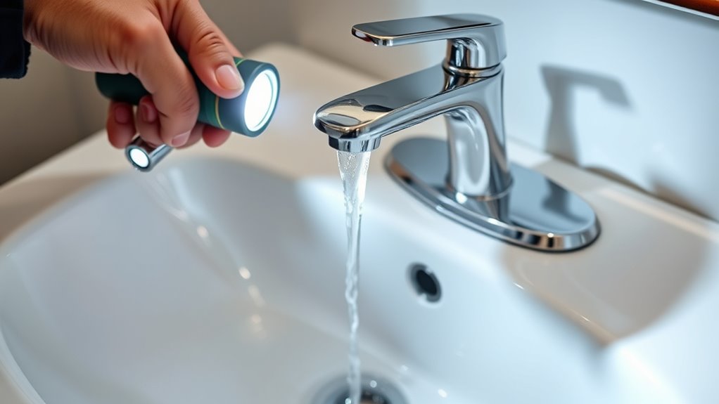 check for leaks thoroughly