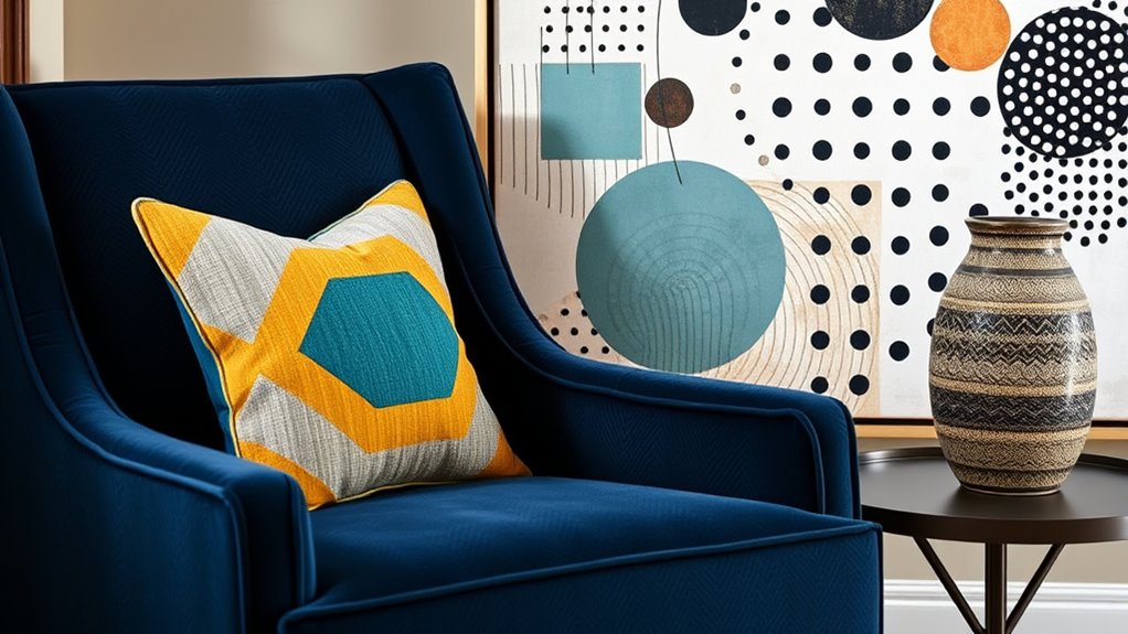 choose eye catching balanced patterns