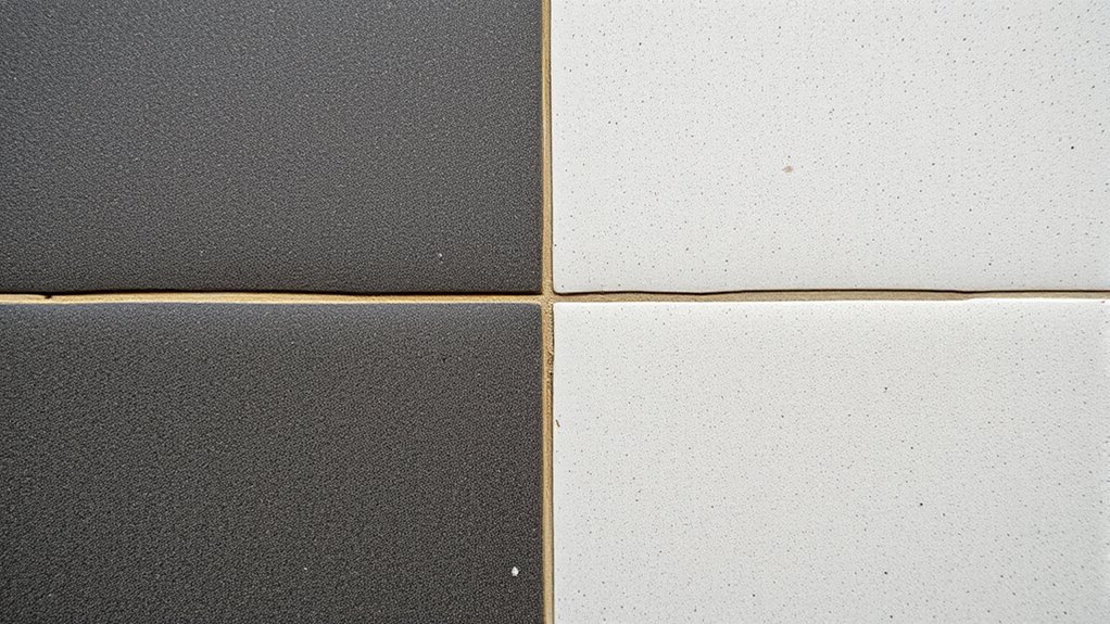 choose grout based on joint width