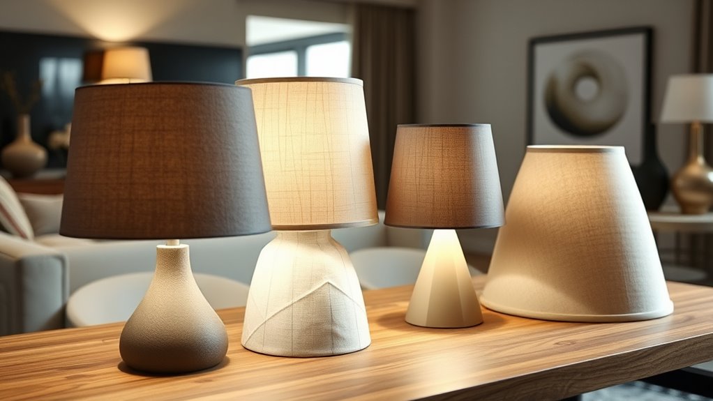 choose shade shapes carefully